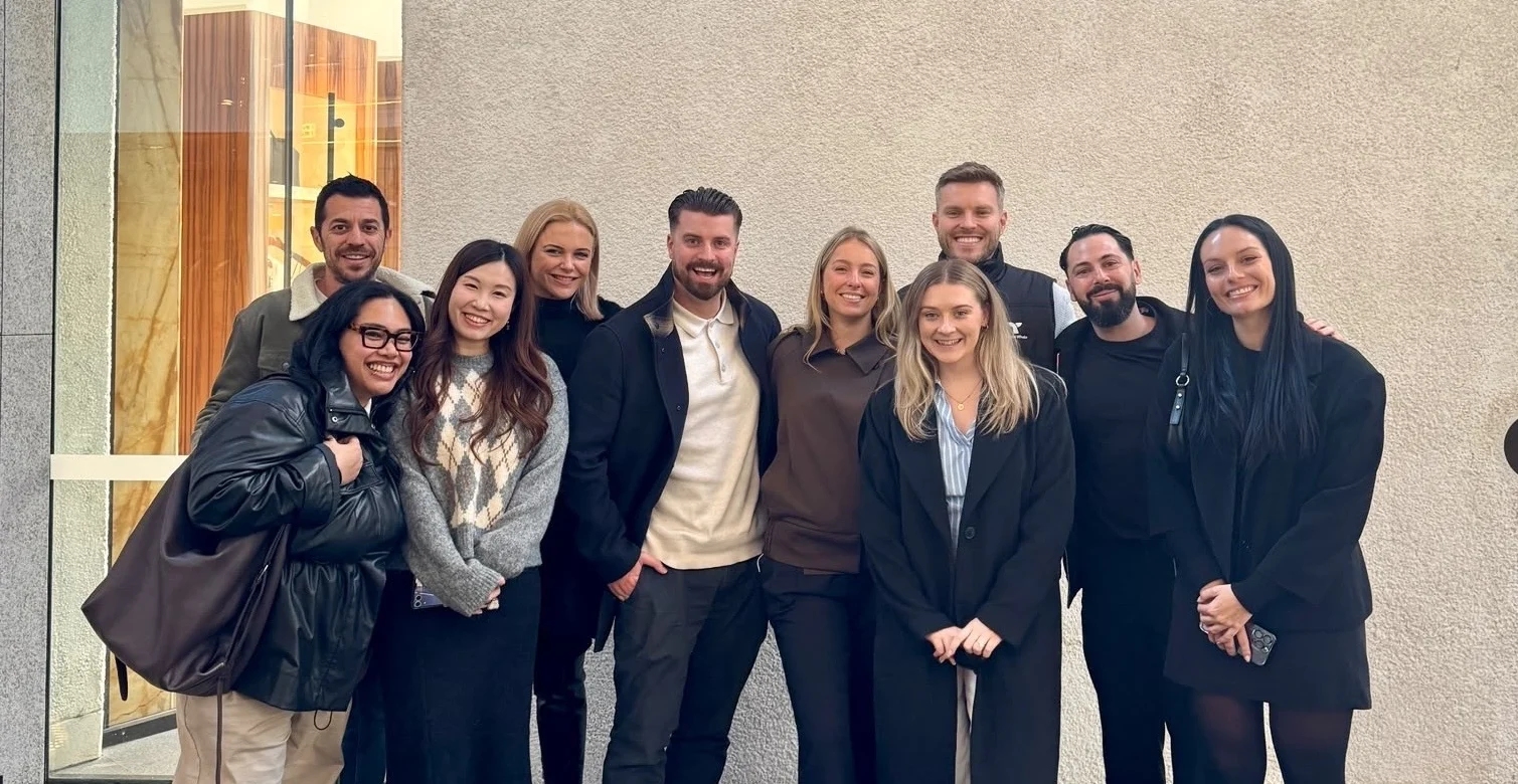 The Triple Whale team outside the office